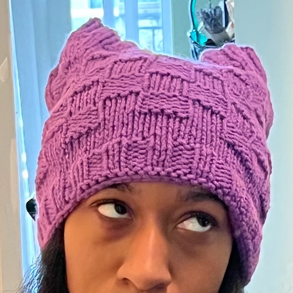 Urban Outfitters Accessories - Purple beanie